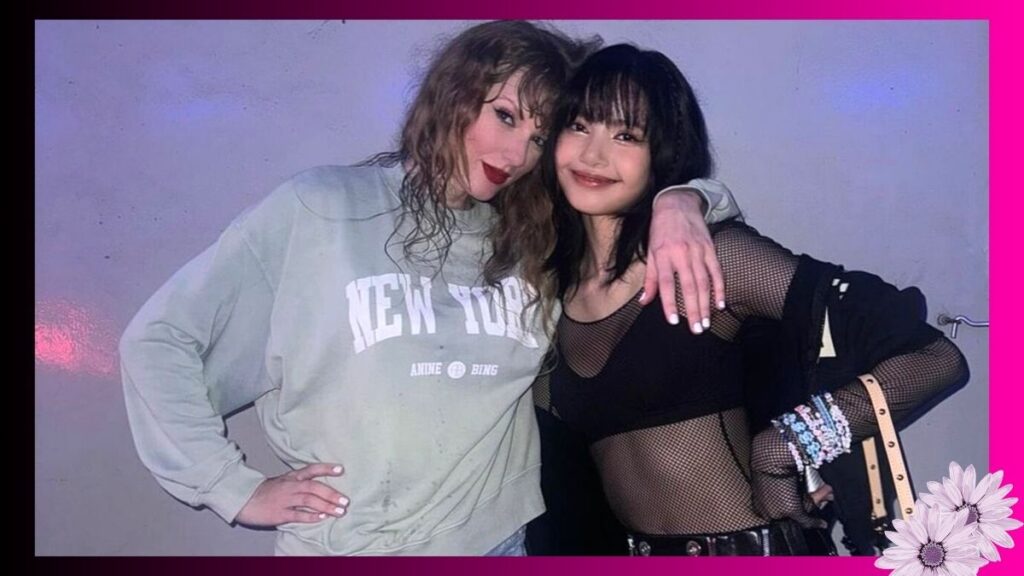 BLACKPINK's Lisa and Taylor Swift at Singapore concert